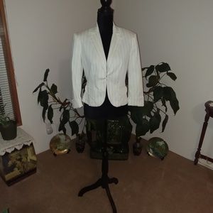 White with Black Stripes